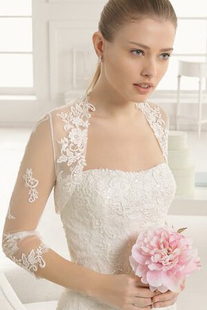 Robe de mariée mode fermeutre eclair sans ceinture jusqu'au sol ligne a