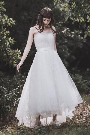 Robe de mariée de princesse mode en satin cordon romantique