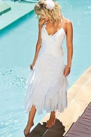 Robe de mariée facile chic ligne a manche nulle de dos nu