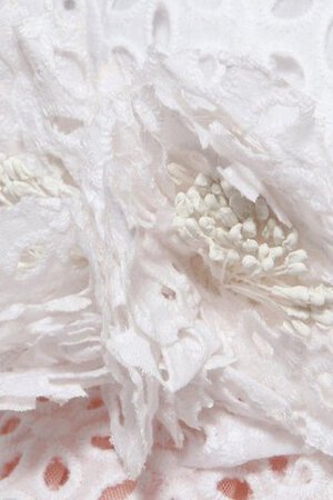 Robe cortège fille ligne a textile en tulle manche nulle col u profond