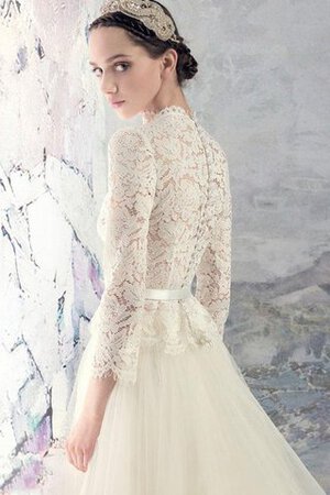 Robe de mariée vintage facile romantique haut bas avec ruban