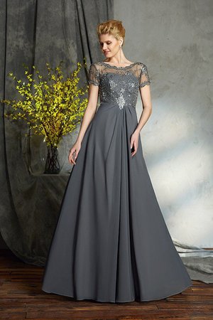 Robe mère de mariée naturel de princesse avec zip a-ligne jusqu'au sol