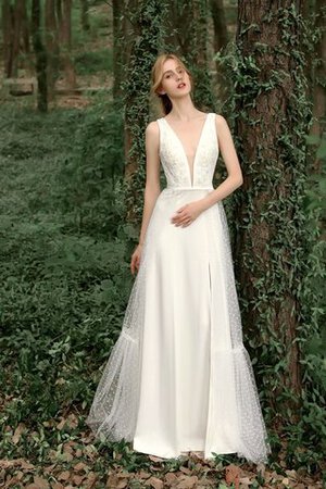 Robe de mariée gracieux avec zip a salle intérieure romantique exclusif