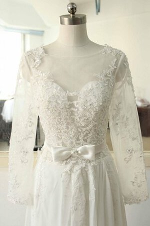 Robe de mariée avec zip longueru au niveau de sol en dentelle en satin en tulle