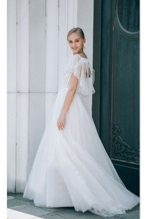 Robe de mariée en satin fermeutre eclair fait main de lotus charmeuse