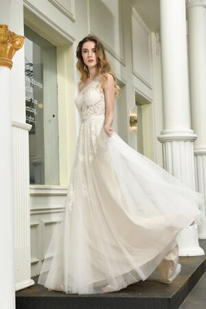 Robe de mariée fermeutre eclair avec décoration dentelle parfait de fourreau longue