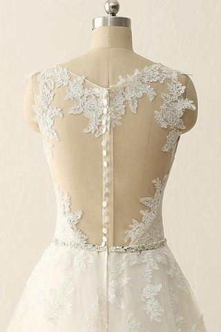 Robe de mariée avec perle avec sans manches col en forme de cœur de traîne courte a-ligne