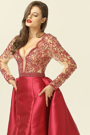 Robe de bal étourdissant avec perle fermeutre eclair en satin décontracté