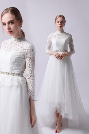 Robe de mariée textile en tulle a salle intérieure parfait avec zip longue