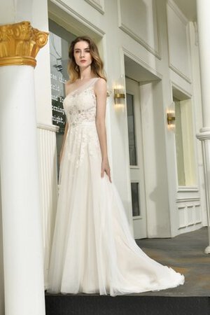 Robe de mariée fermeutre eclair avec décoration dentelle parfait de fourreau longue