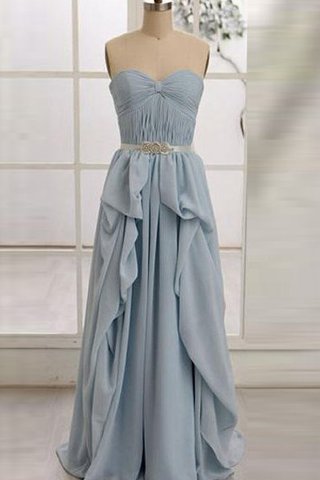 Robe demoiselle d'honneur plissage naturel avec chiffon de col en cœur de traîne courte