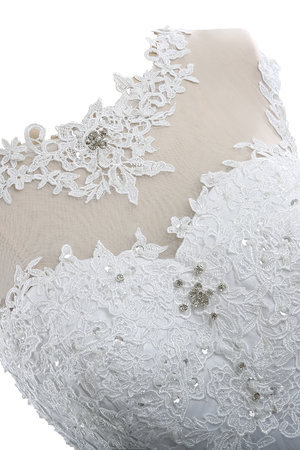 Robe de mariée formelle vintage facile attirent lache