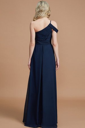 Robe demoiselle d'honneur naturel manche nulle ligne a avec chiffon de princesse