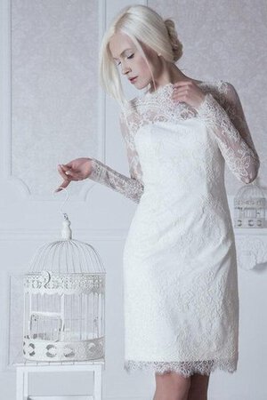 Robe de mariée simple cordon appliques trou serre collant