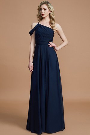 Robe demoiselle d'honneur naturel manche nulle ligne a avec chiffon de princesse