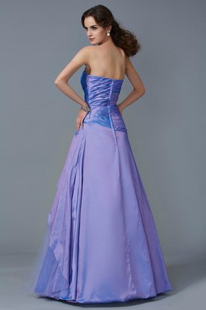 Robe de quinceanera de bustier de sirène avec zip de mode de bal manche nulle