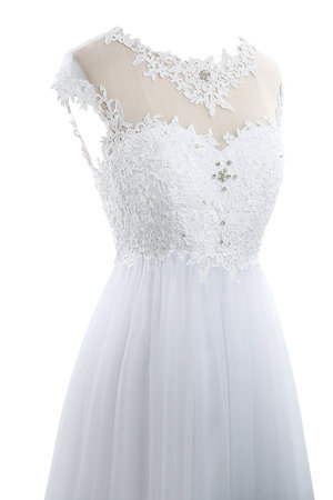 Robe de mariée formelle vintage facile attirent lache