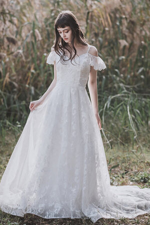 Robe de mariée fascinant a salle intérieure romantique naturel longue