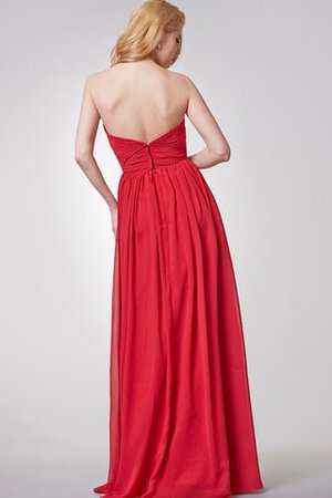 Robe demoiselle d'honneur derniere tendance de bustier avec chiffon ligne a manche nulle