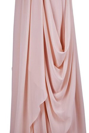 Robe demoiselle d'honneur naturel avec chiffon col en forme de cœur de traîne courte ligne a