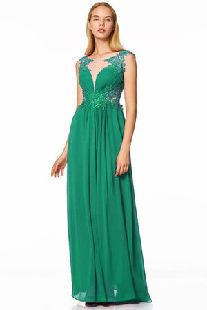 Robe de bal captivant en chiffon ligne a vintage romantique