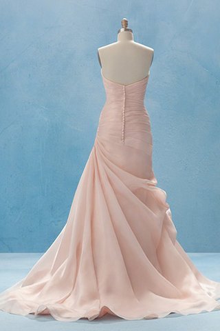 Robe de mariée longue delicat croisade ligne a sans ceinture