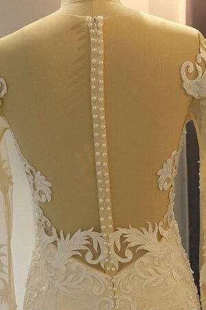 Robe de mariée de sirène en dentelle magnifique fermeutre eclair luxueux