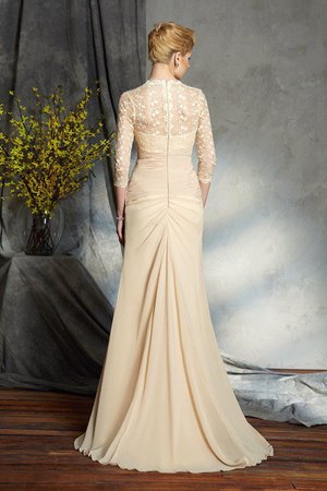 Robe mère de mariée naturel longue de traîne courte de princesse fermeutre eclair