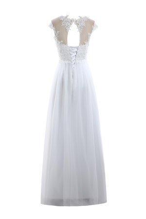 Robe de mariée formelle vintage facile attirent lache