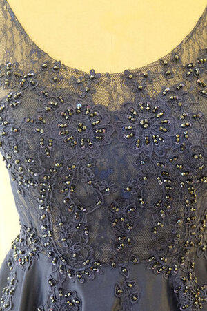 Robe de bal attrayant avec perle avec zip romantique naturel