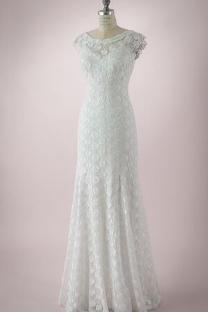 Robe de mariée officiel sage fermeutre eclair dans l'eglise de col bateau