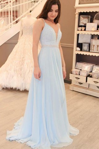 Robe de bal charmeuse avec perle fermeutre eclair manche nulle avec chiffon