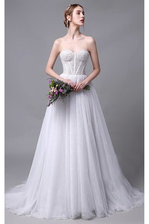 Robe de mariée longueur au ras du sol a salle intérieure charme pailleté exclusif