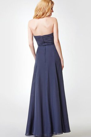 Robe demoiselle d'honneur avec chiffon de bustier ruché fermeutre eclair avec fronce