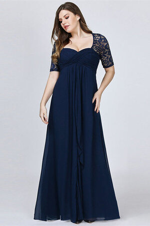 Robe mère de mariée incroyable avec chiffon romantique longue officiel