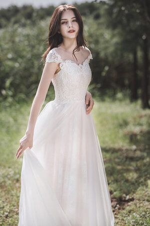 Robe de mariée ligne a enchanteur solennel formelle modeste