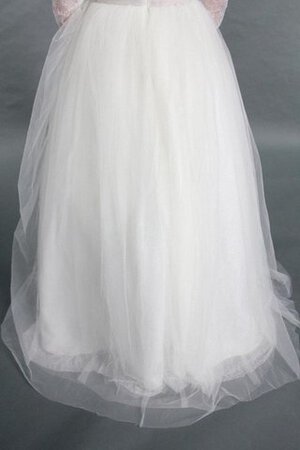 Robe de mariée moderne luxueux ligne a v encolure en tulle