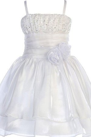 Robe cortège fille eclaté bandouliere spaghetti a-ligne manche nulle