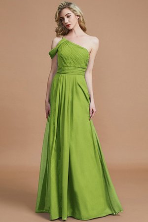 Robe demoiselle d'honneur naturel manche nulle ligne a avec chiffon de princesse