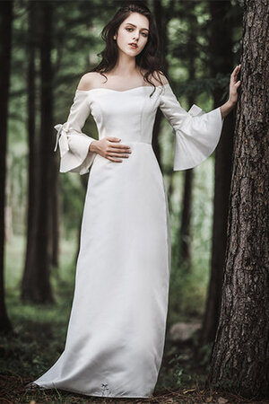 Robe de mariée belle bucolique de fourreau ruché longue