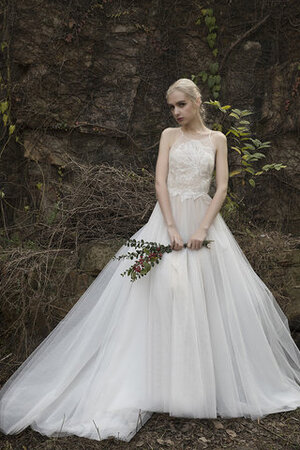 Robe de mariée ligne a a plage coupé brillant charmeuse