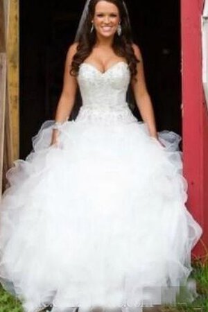 Robe de mariée derniere tendance distinguee cordon avec sans manches en grandes tailles