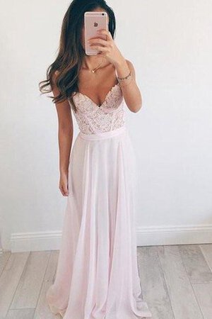 Robe de bal sexy à la mode avec chiffon fermeutre eclair manche nulle