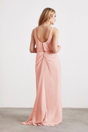 Robe demoiselle d'honneur junoesque de fourreau avec zip manche nulle naturel