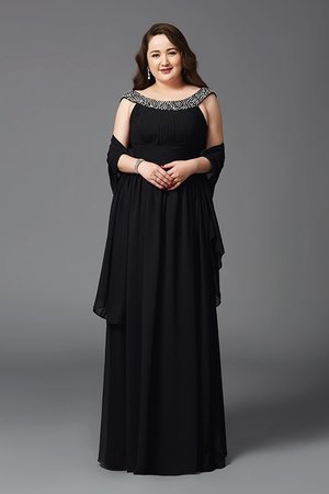 Robe de bal longueur au ras du sol avec chiffon de princesse fermeutre eclair lache