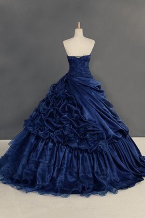 Robe de quinceanera manche nulle en arc-en-ciel charmant a salle intérieure elégant