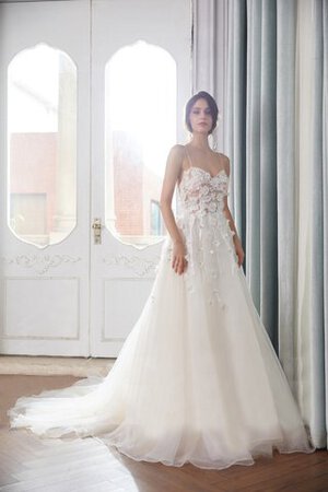 Robe de mariée en satin merveilleux de col en cœur fermeutre eclair en tulle