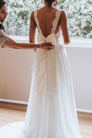 Robe de mariée onirique de princesse a-ligne en chiffon naturel