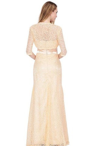 Robe mère de mariée longue festonné fermeutre eclair en forme en satin