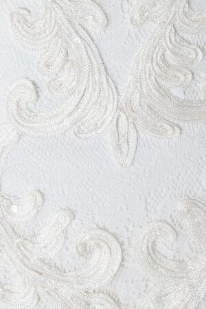 Robe de mariée plissé informel distinguee de fourreau avec manche épeules enveloppants